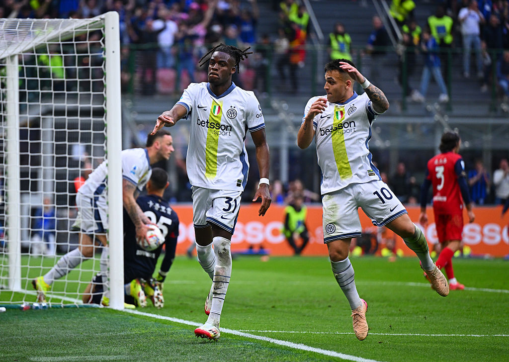 L’Inter è inarrestabile: 3-1 al Cagliari con Arnautovic, Lautaro e Bisseck