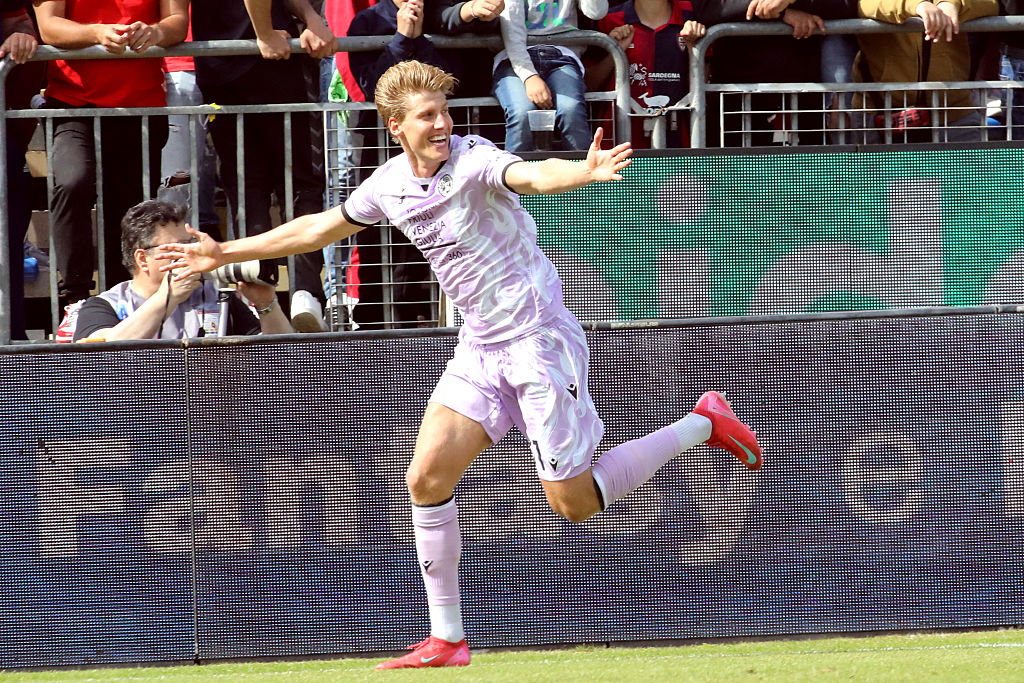 Udinese, Kristensen out per infortunio contro il Cagliari