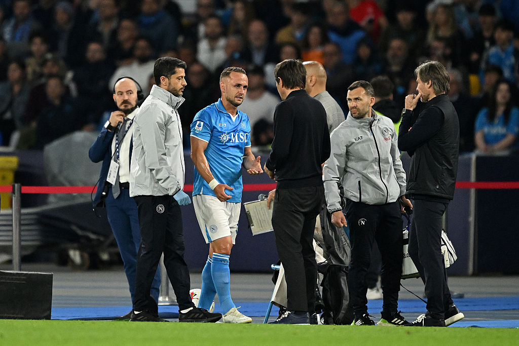 Napoli, la situazione degli infortunati: Buongiorno e Lobotka possono farcela