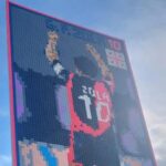 L'omaggio a Zola: il ritratto con 3000 mattoncini Lego