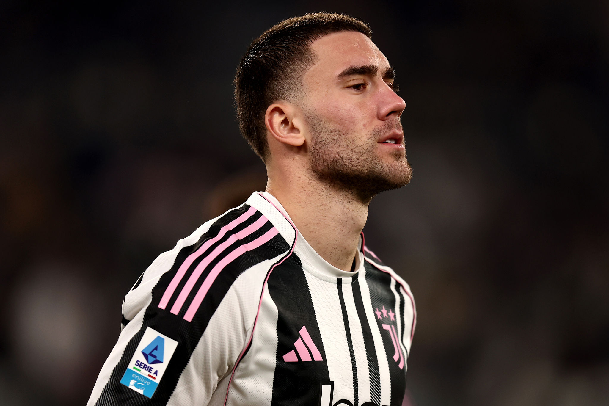 Vlahovic, l’infortunio e le lacrime: esami in corso