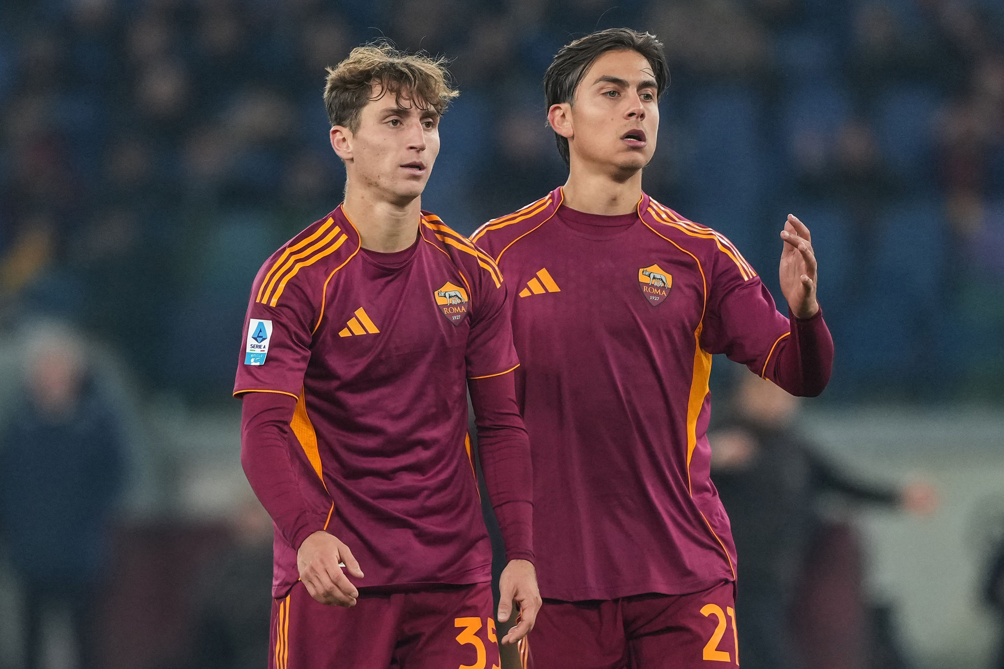 Verso il Cagliari, la Roma recupera i pezzi: in gruppo Dybala, Baldanzi e Angeliño