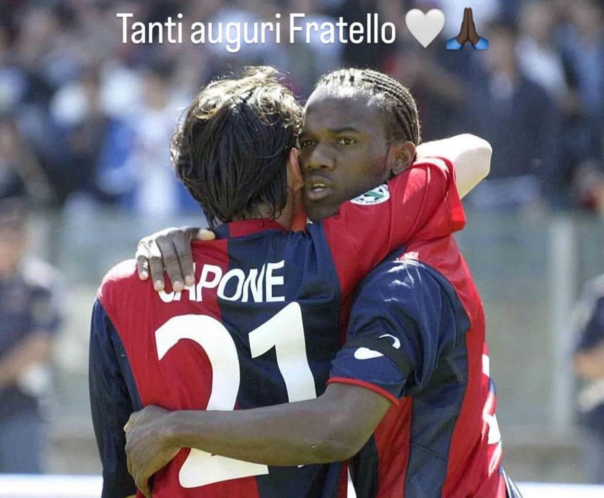 Suazo e il toccante ricordo per Andrea Capone: "Sempre nel mio cuore"