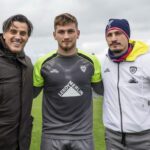 Un ospite speciale ad Asseminello: Montella fa visita al Cagliari