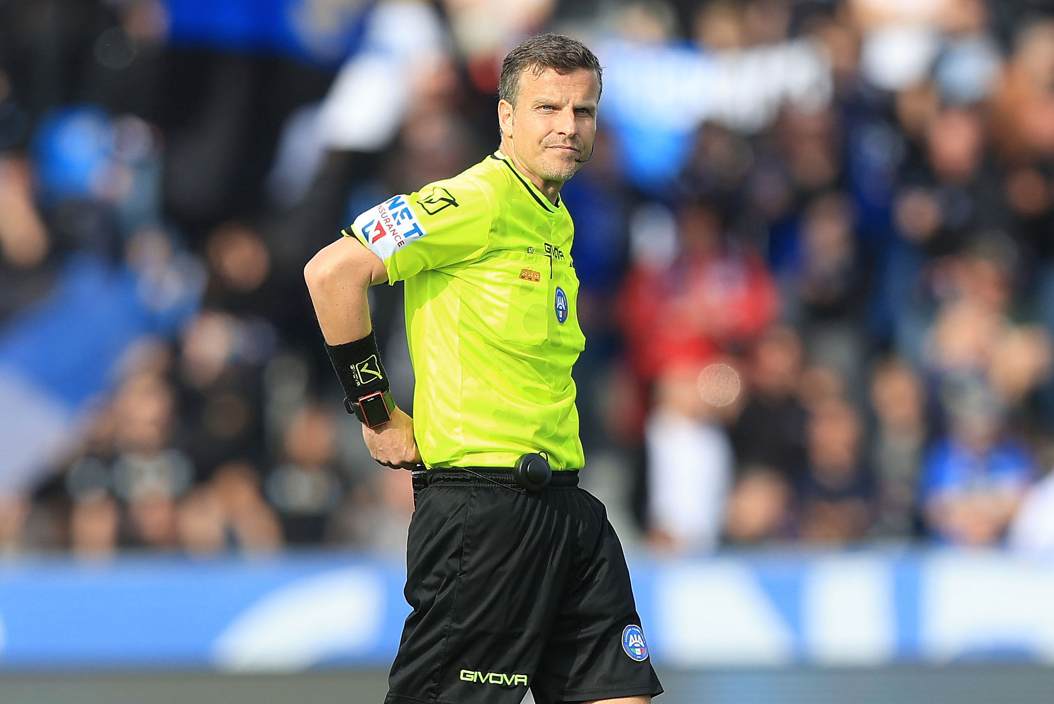 Direzione di gara impeccabile di La Penna in Pisa-Cagliari: giusti il rigore e i due rossi