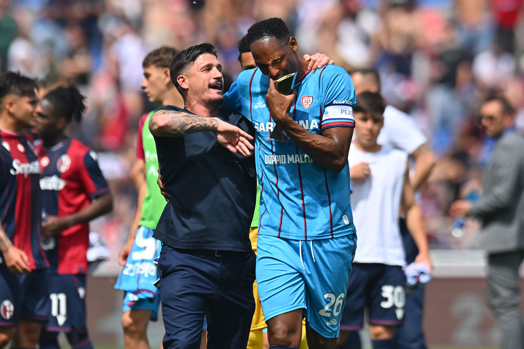 Yerry Mina trascina il Cagliari. La Colombia lo osserva per il Mondiale