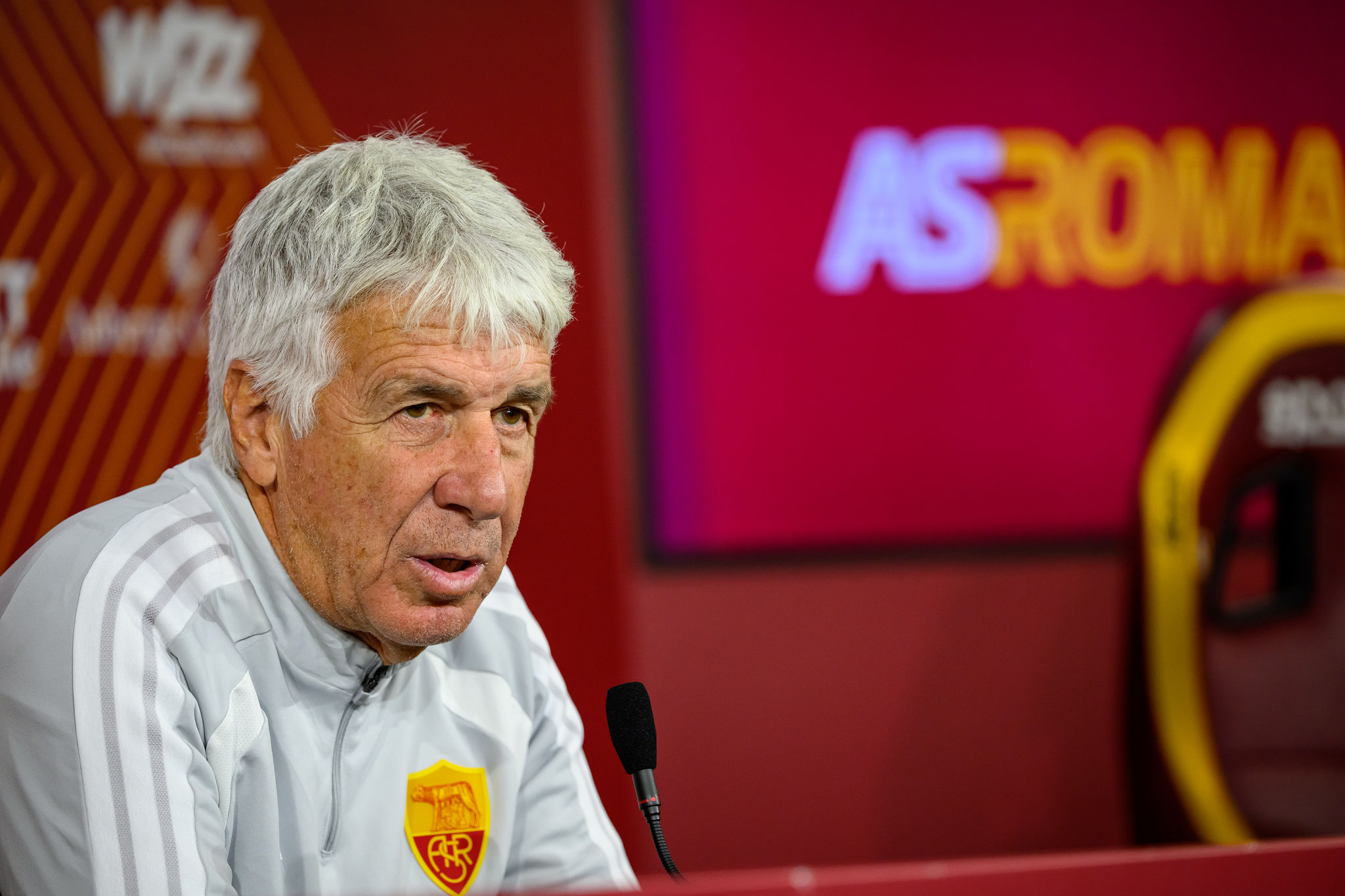 Roma-Cagliari, il post-partita di Gasperini tra giovani e difesa